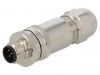 Industrial connector, male, 4A, 60V, 5 pole, T4111401051-000