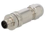 Industrial connector, male, 4A, 60V, 5-pole, T4111411051-000
