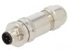 Industrial connector, male, 4A, 60V, 5 pole, T4111411051-000