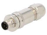 Industrial connector, male, 4A, 250V, 4-pole, T4111512041-000