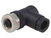Industrial connector, female, 4A, 250V, 4 pole, T4112001041-000