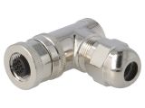 Industrial connector, female, 4A, 250V, 4-pole, T4112012041-000