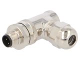 Industrial connector, male, 4A, 250V, 4-pole, T4113011041-000
