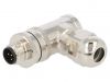 Industrial connector, male, 4A, 250V, 4 pole, T4113012041-000