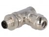 Industrial connector, male, 4A, 60V, 5 pole, T4113401051-000