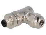 Industrial connector, male, 4A, 250V, 4-pole, T4113512041-000