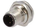 Industrial connector, male, 4A, 250V, 3-pole, T4130012031-000