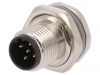 Industrial connector, male, 4A, 250V, 4 pole, T4130012041-000