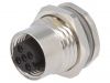 Industrial connector, female, 4A, 250V, 3 pole, T4131012031-000