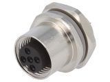 Industrial connector, female, 4A, 250V, 4-pole, T4133012041-000