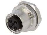 Industrial connector, female, 4A, 60V, 5-pole, T4133012051-000