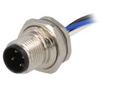Industrial connector, male, 4A, 250V, 4-pole, T4171010004-001
