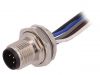 Industrial connector, male, 4A, 60V, 5 pole, T4171010005-002