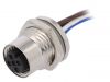 Industrial connector, male, 4A, 60V, 5 pole, T4171010405-001