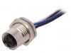 Industrial connector, male, 4A, 60V, 5 pole, T4171010405-002