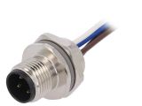 Industrial connector, male, 4A, 250V, 4-pole, T4171210004-001