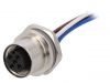 Industrial connector, male, 4A, 60V, 5 pole, T4171210405-001