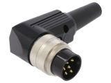 Industrial connector, male, 5A, 250V, 6-pole, WSV 60