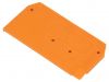Partition cap, 280-9, 280, orange, 2,5x28x53mm