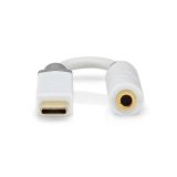 Преход, USB Type-C към 3.5mm, стерео, CCBW65950WT01, Nedis
