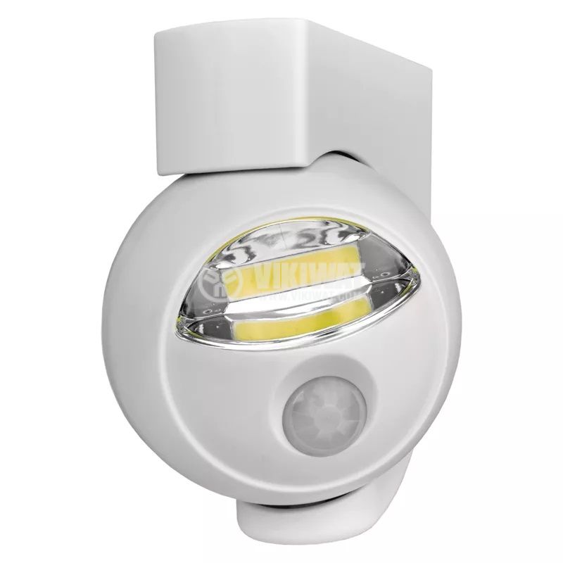 LED нощна лампа със сензор и бутон за превключване, 3x AA батерии, NLB02BS, Emos - 5