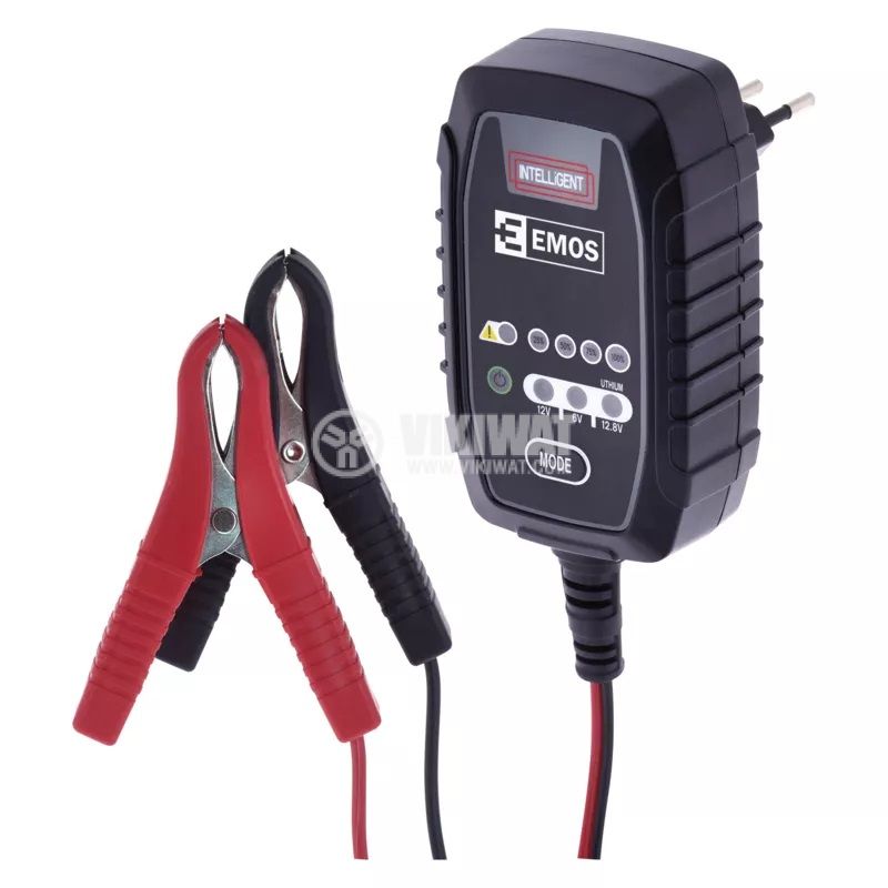 Car battery charger 6/12VDC, 0.8A, N1015 - 1