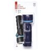LED flashlight, 20lm, 2xD batteries, black/blue, EMOS P3862 - 3