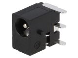 DC Connector 1613 12, 3.4x1.4mm, socket, male