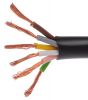 Комуникационен кабел за контрол на данни, 6x0.75mm2, мед, кафяв, LIYY
