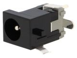 DC Connector 1613 18, 5.5x2.1mm, socket, male