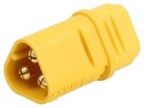 DC Connector MT30-M, straight, plug, male