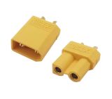 Конектори XT30, комплект, прави, мъжки + женски