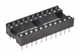 DIP socket for integrated circuits, 22pins, 28x12.5x8.5mm, THT