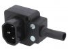 AC Power plug, IEC 60320, 250VAC, 10A, 4300.0401