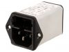 AC Power socket, IEC 60320, 250VAC, 10A, 4301.5005