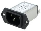 AC Power socket, IEC 60320, 250VAC, 15A, 5110.1533.1