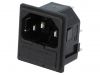 AC Power socket, IEC 60320, 250VAC, 10A, PF0011/15/63