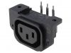 AC Power socket, IEC 60320, 250VAC, 10A, PX0675/PC