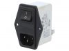 AC Power socket, IEC 60320, 250VAC, 2A, RIP0242H2