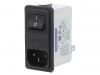 AC Power socket, IEC 60320, 250VAC, 2A, RIQ0242H2