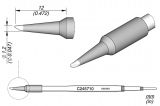 Soldering tip C245710, sloped cone, ф1.2mm