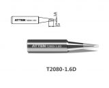 Soldering tip T2080-1.6D, screwdriver, ф1.6mm