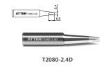 Soldering tip T2080-2.4D, screwdriver, ф2.4mm