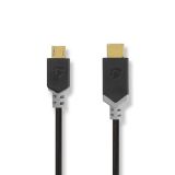 Кабел USB-Type C/M към Micro USB/M, 1m, CCBW60750AT10, NEDIS