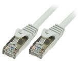 LAN кабел, F/UTP, cat. 5e, CCA, сив, 0.25m, 26AWG 123664