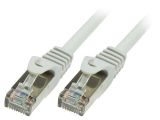 LAN кабел, SF/UTP, cat. 5e, CCA, сив, 1m, 26AWG