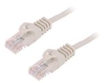 LAN кабел, U/UTP, cat. 5e, CCA, сив, 1.5m, 26AWG