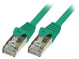 LAN кабел, F/UTP, cat. 5e, CCA, зелен, 5m, 26AWG