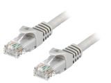 LAN кабел, U/UTP, cat. 6, CCA, сив, 7.5m
