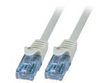 LAN кабел, U/UTP, cat. 6a, CCA, сив, 2m, 26AWG